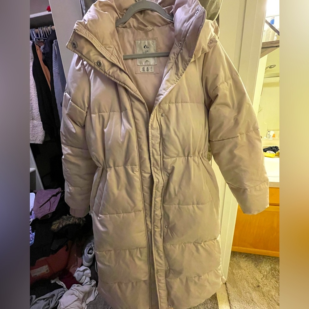 Abercrombie & Fitch Long Puffer Coat